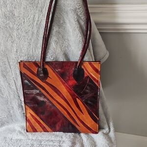 Chic Multicolor Tote Bag